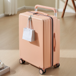 1105 New wide-handle carry-on women's suitcase, lightweight, multi-functional travel suitcase, large capacity, item number 9114. - Image 10