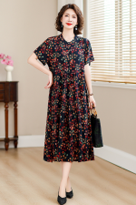 1102 Women's Silk Dress 2026 Summer New Style Outerwear Cotton Loose Artificial Cotton Dress Seria.l number 062128 - Image 6