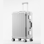 1016 Women's carry-on aluminum frame suitcase, business style, TSA lock, 26-inch trolley case, student model, item number 2305 - Image 4