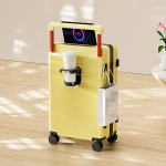 1021 2025 Cross-Border High-End Luggage Suitcase with Wide Trolley Rod, Sturdy and Wear-Resistant Cup Holder, Silent Universal Wheels, Travel Case with Combination Token, Item No. 8413 - Image 6