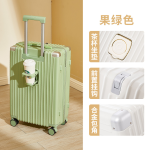 1014 Luggage carry-on suitcase, trolley case, large capacity, silent, universal wheels, men's and women's travel combination lock case, serial number 6168 - Image 5