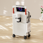1021 2025 Cross-Border High-End Luggage Suitcase with Wide Trolley Rod, Sturdy and Wear-Resistant Cup Holder, Silent Universal Wheels, Travel Case with Combination Token, Item No. 8413 - Image 7