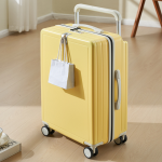 1105 New wide-handle carry-on women's suitcase, lightweight, multi-functional travel suitcase, large capacity, item number 9114. - Image 9