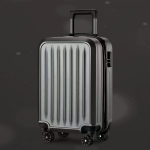 1020 Solid color adult suitcase with universal wheels, combination lock, large capacity, carry-on travel suitcase, serial number 3416 - Image 8