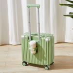 1019 In stock: Ultralight compact carry-on suitcase, multi-functional trolley case, lightweight combination lock travel case, item number 3752 - Image 5