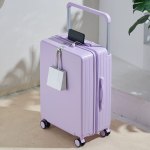 1105 New wide-handle carry-on women's suitcase, lightweight, multi-functional travel suitcase, large capacity, item number 9114. - Image 5