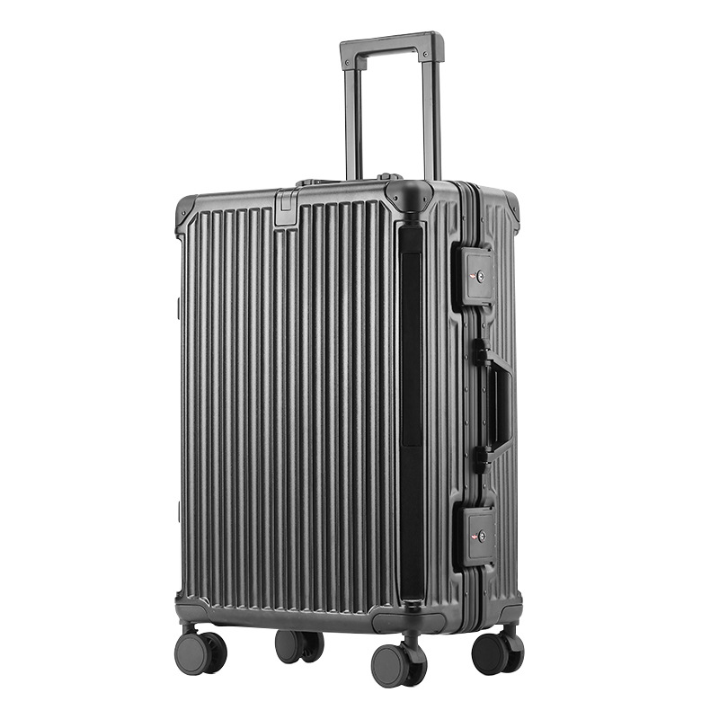 9f9d4aaa0fadcf28be059a18760186de 1016 Women's carry-on aluminum frame suitcase, business style, TSA lock, 26-inch trolley case, student model, item number 2305 - Image 1