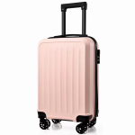 1018 PP material suitcase, solid color, high-value trolley case, combination lock, large capacity carry-on suitcase, travel case number 866732 - Image 3
