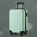 1020 Solid color adult suitcase with universal wheels, combination lock, large capacity, carry-on travel suitcase, serial number 3416 - Image 9