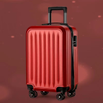1020 Solid color adult suitcase with universal wheels, combination lock, large capacity, carry-on travel suitcase, serial number 3416 - Image 4