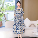 1107 Women's summer cotton dress, plus size, loose fit, suitable for young women, loungewear, nightgown, can be worn outside. Item number 8861 - Image 3